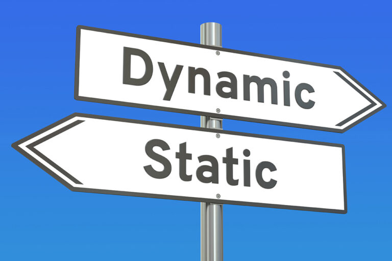 Static vs Dynamic Websites